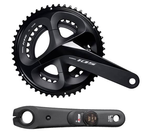 RONDE Shimano 105 R7000 Pomiar mocy 2 Generacji komplet