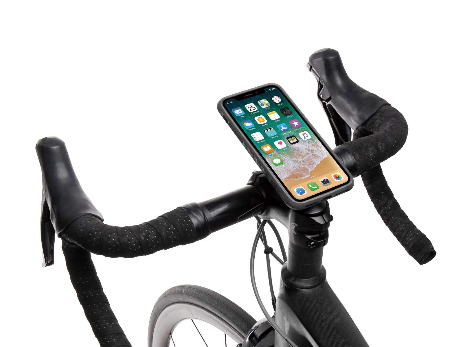 TOPEAK POKROWIEC RIDECASE FOR iPHONE Xs MAX BLACK/GRAY - obrazek 3