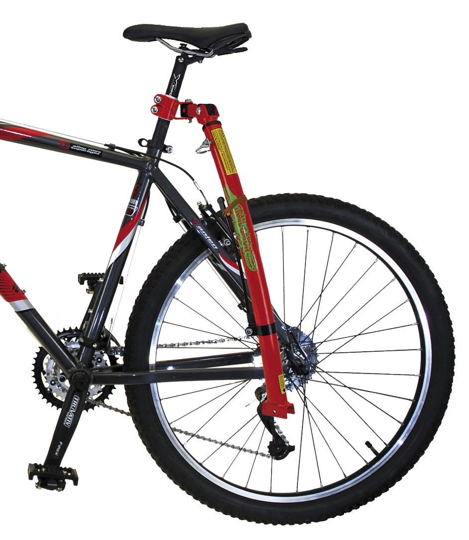 SZTYWNY HOL CZERWONY DO ROWERÓW 12"-20" TRAILGATOR - obrazek 2