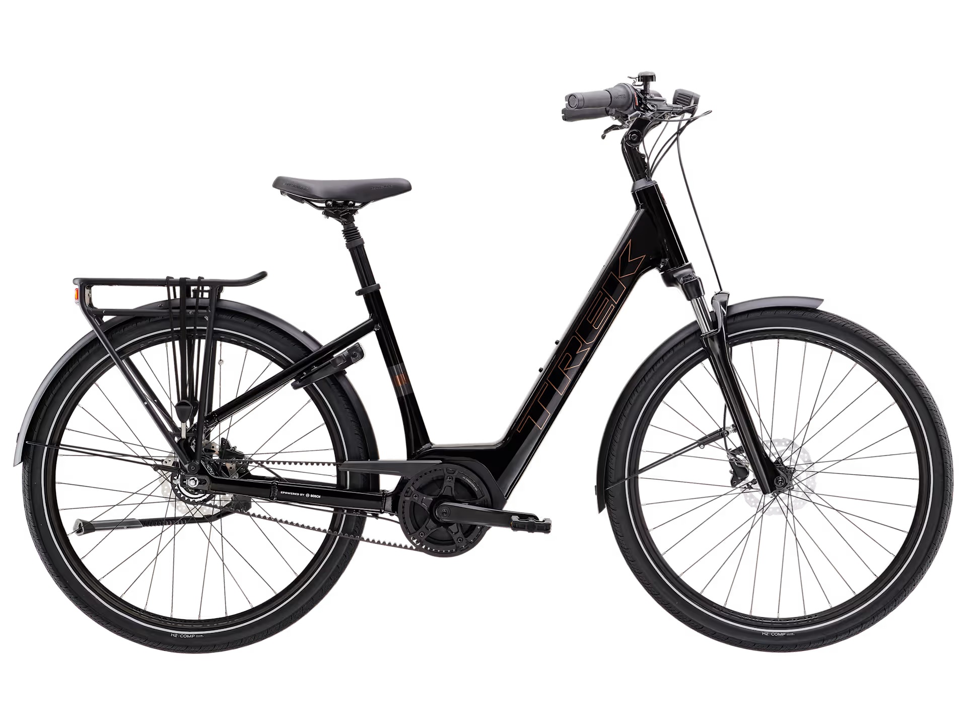 Trek District+ 2 o niskim przekroku z napędem pasowym 2026r